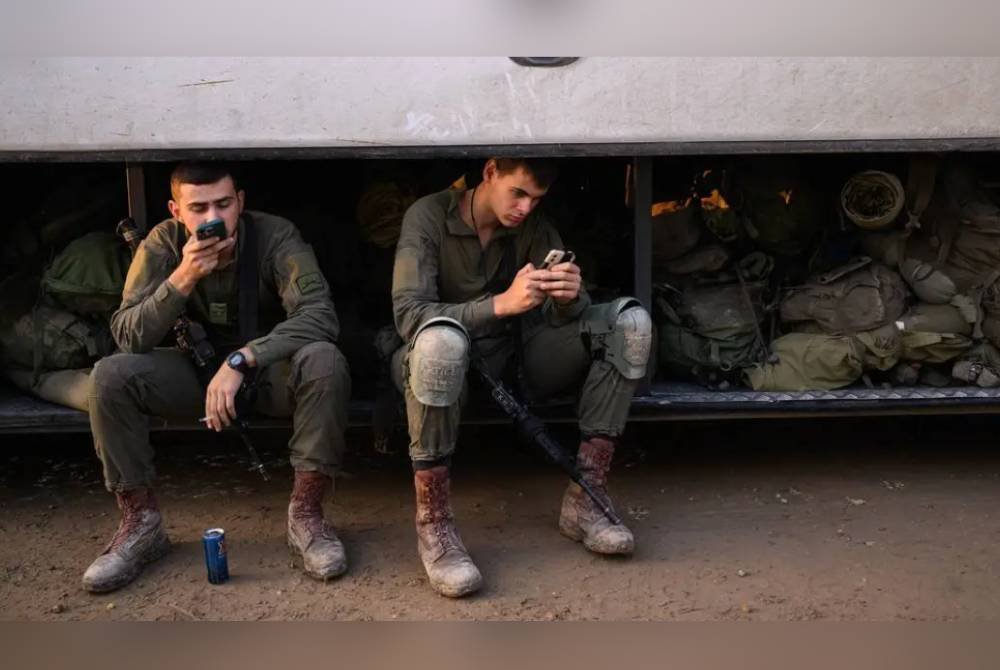 Kebanyakan askar Zionis memuat naik tindakan kekejaman mereka di Gaza di akaun media sosial masing-masing. Foto Agensi