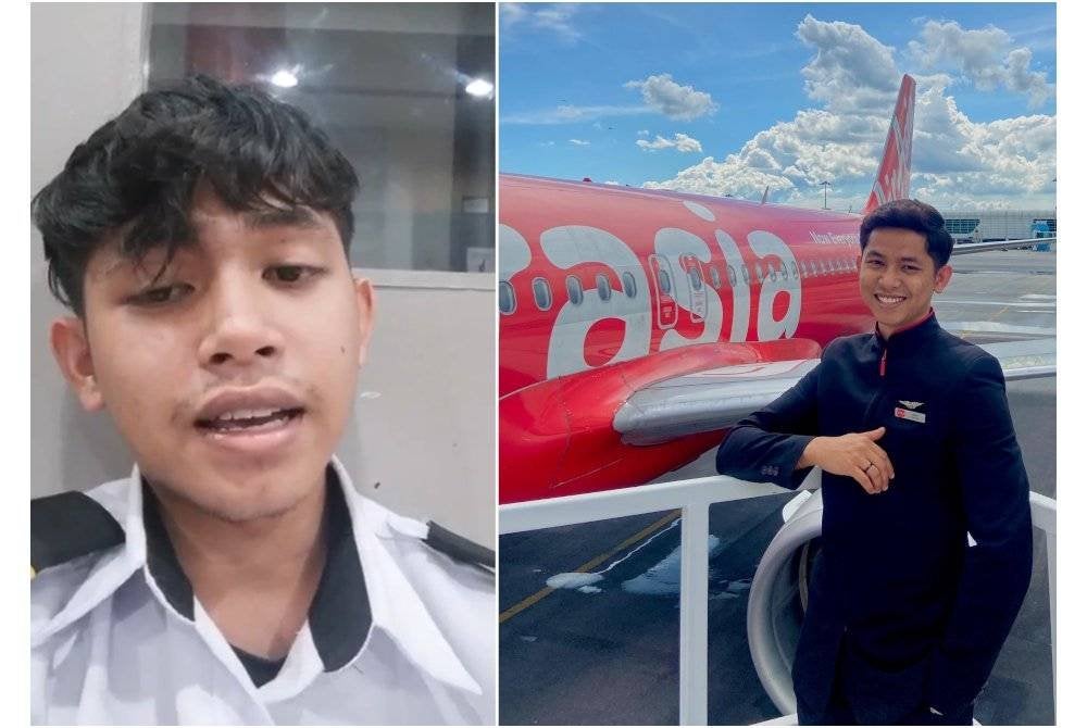 Muhammad Ikram pernah bekerja sebagai pengawal keselamatan selama setahun ketika PKP pada 2020 sebelum bergelar pramugara.