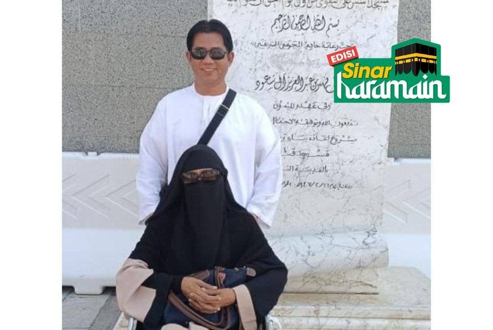 AZDY tidak dapat melupakan setiap detik mengerjakan umrah terakhir bersama arwah isterinya.