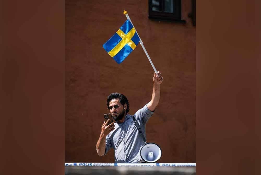 Salwan Momika. Foto AFP