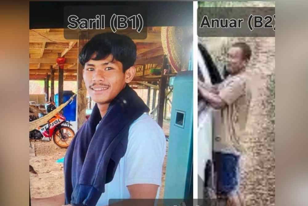 Dua suspek kes tikam dan samun dua beranak diburu polis.