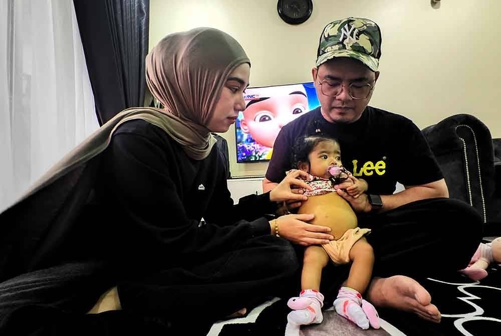 Nur Atiqah dan suami berharap pembedahan pemindahan hati terhadap Nur Alisya dapat dilakukan segera.