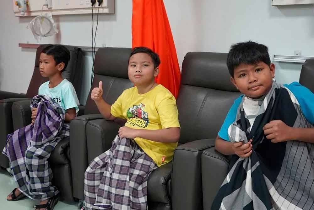 Antara kanak-kanak yang menyertai program Sunathon 3.0 dan Mobile Health Screening secara percuma