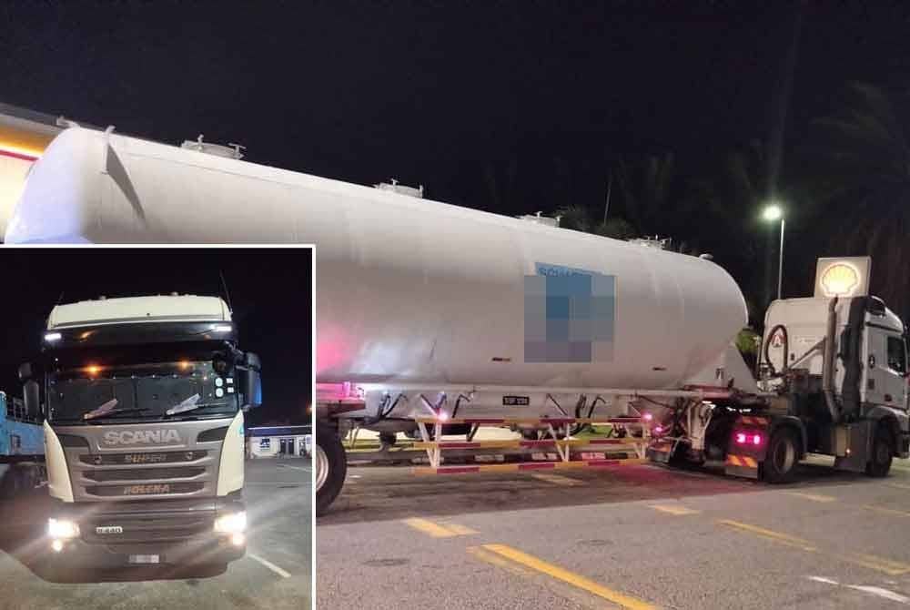 Antara kenderaan barangan yang dikenakan tindakan - Foto: JPJ