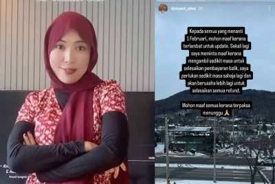 Kim Seri tampil membuat permohonan maaf kerana tidak dapat memulangkan semula wang pelanggan terjejas sebelum atau pada 1 Februari seperti yang dijanjikan.