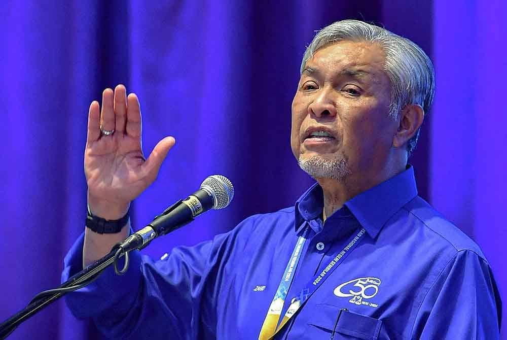 Ahmad Zahid. Foto Bernama