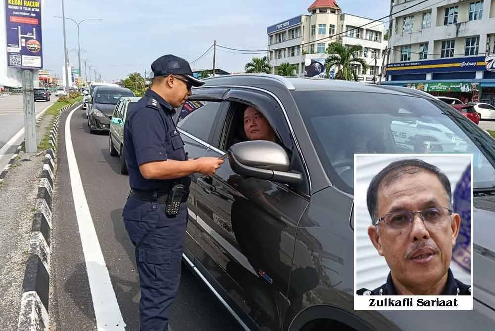 Advokasi kempen keselamatan jalan raya Op Selamat Sempena Tahun Baru Cina.