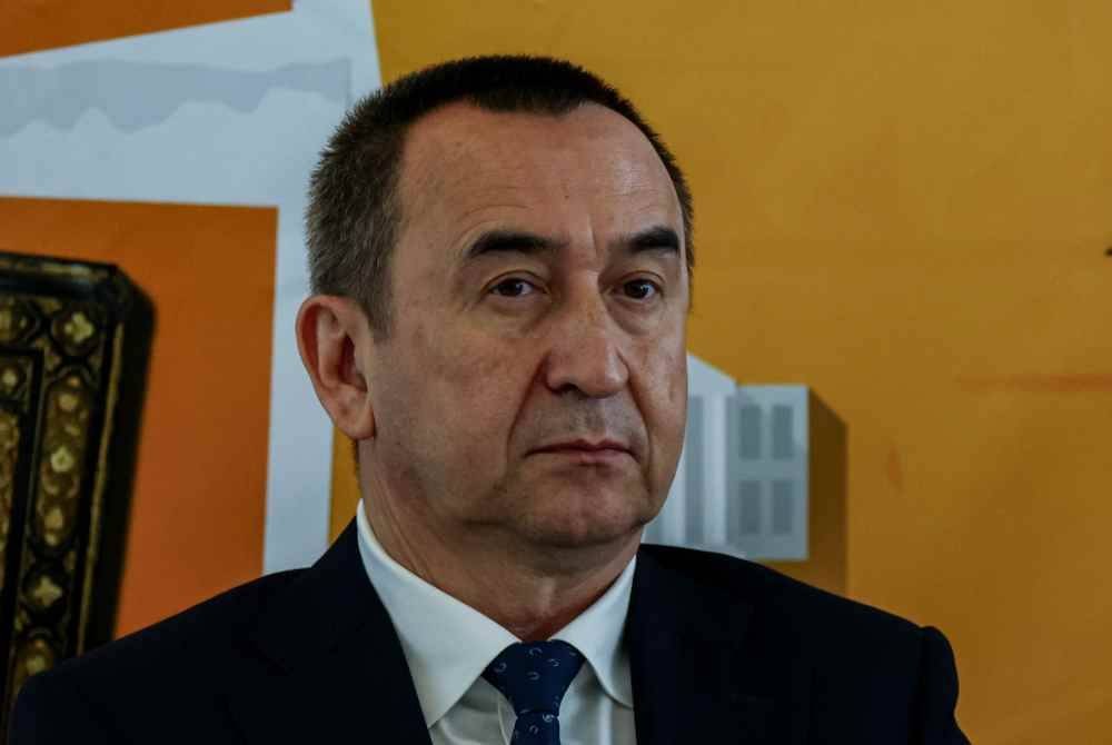 Ilhom Khaydarov ketika perbincangan meja bulat bertemakan "Warisan Budaya: Jambatan Antara Uzbekistan dan Malaysia" di Muzium Kesenian Islam Malaysia hari ini. - Foto Bernama