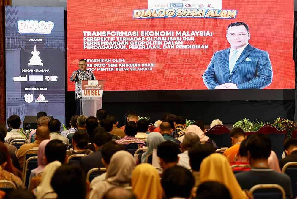 Amirudin menyatakan Program Dialog Shah Alam salah satu manifestasi semangat yang dilontarkan pada 2019