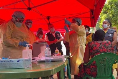 WHO mengumumkan pada Isnin pelancaran ujian vaksin pertama di Uganda bagi Ebola daripada spesies Sudan. Foto WHO