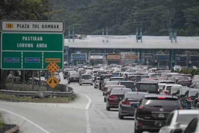 Kerajaan akan melaksanakan diskaun tol sebanyak 50 peratus pada musim perayaan utama sebagai mekanisme menggantikan tol percuma yang diamalkan sebelum ini. Gambar hiasan