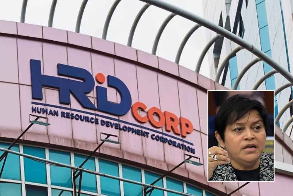 Siasatan terhadap Perbadanan Pembangunan Sumber Manusia (HRD Corp) oleh Suruhanjaya Pencegahan Rasuah Malaysia (SPRM) masih lagi berjalan. Gambar kecil: Azalina