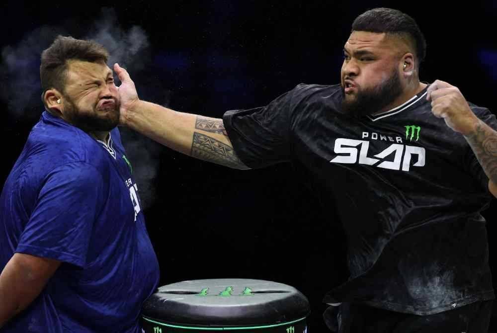 Dari pertandingan kecil ke liga profesional, slap fighting semakin mendapat tempat. Foto Reuters