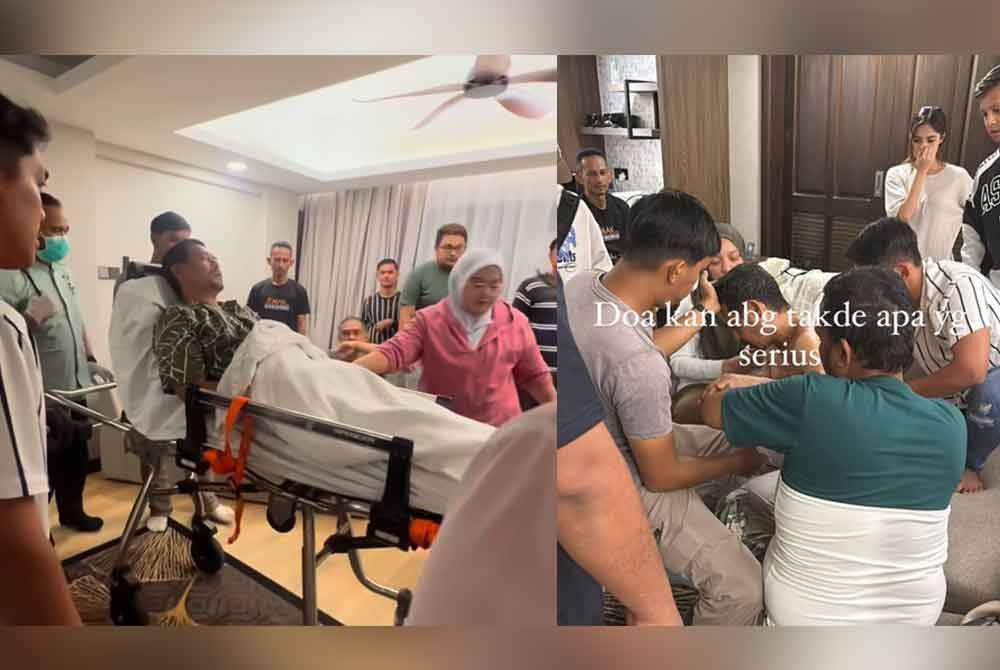 Zamarul Hisham dikejarkan ke hospital selepas mengalami kesukaran bernafas ketika menjalani penggambaran di Port Dickson, Negeri Sembilan.