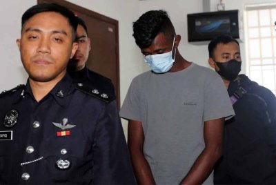 Karan mengaku tidak bersalah atas pertuduhan mendatangkan kecederaan parah dan merusuh dalam prosiding di Mahkamah Ipoh pada Khamis.
