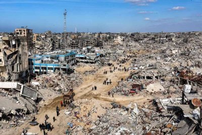 Penduduk Palestin mahu bersama-sama membina semula Genting Gaza yang musnah teruk.