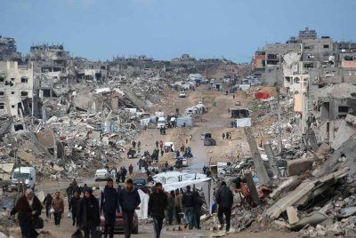 Cubaan untuk memindahkan rakyat Palestin secara paksa dari tanah air mereka bukan sahaja tidak berperikemanusiaan tetapi turut mengancam kestabilan di rantau tersebut. Foto fail AFP