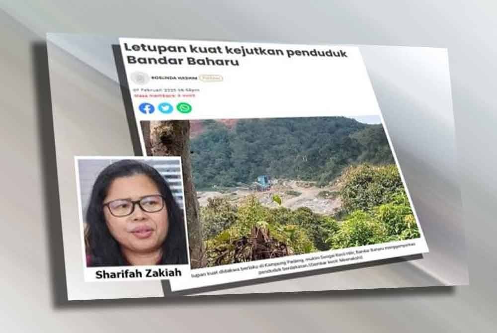 Laporan Sinar Harian pada Jumaat.