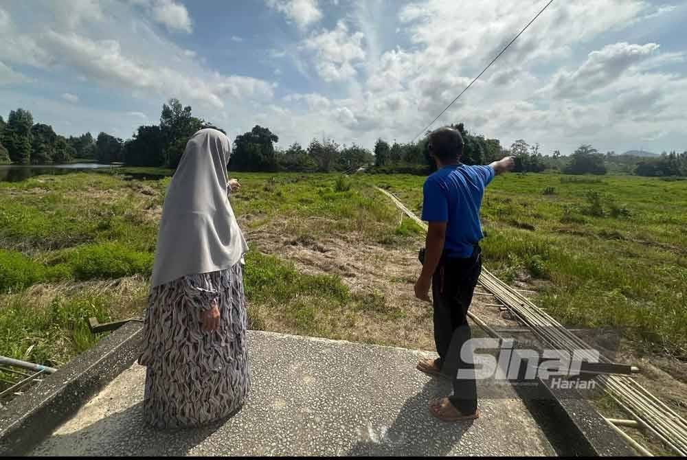 Sungai yang ada buaya di Rantau Panjang. FOTO SINAR HARIAN-ADILA SHARINNI WAHID