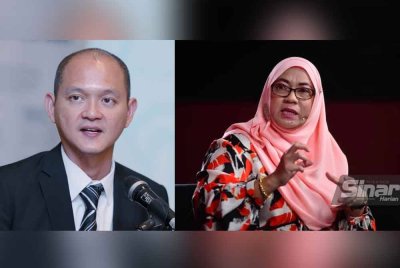 Kian Ming (kiri) dan Salawati.