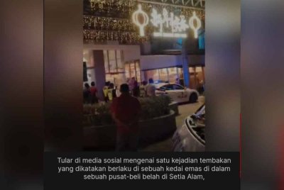 Orang ramai berkongsi detik cemas di media sosial.