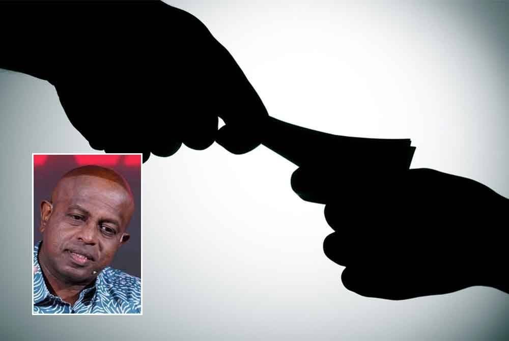 Kedudukan Malaysia dalam CPI tahun 2023 meningkat empat anak tangga dari 61 pada tahun 2022, kepada 57 meliputi 180 negara. Gambar kecil: Sivamurugan