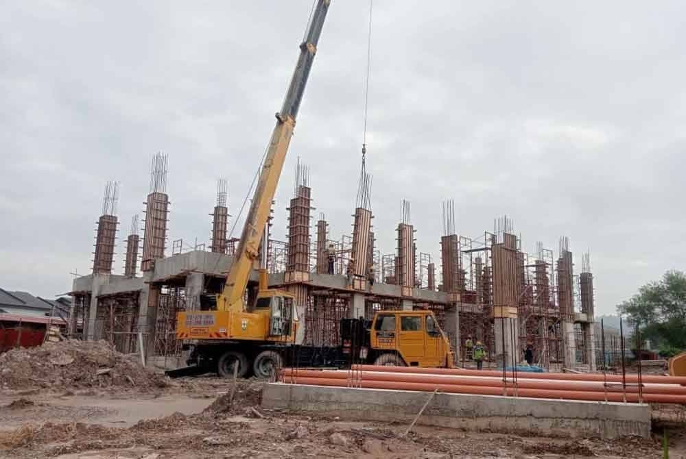 Nilai kerja pembinaan yang dilakukan di Malaysia pada 2024 meningkat sebanyak 20.2 peratus kepada RM158.8 bilion. Gambar hiasan