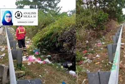 Longgokan sampah dikesan di laluan Lingkaran Tengah Utama (LTU) di Lipis, Pahang dan ia mula merebak ke kawasan lain, termasuk Pintasan Bentong berhampiran Bulatan Mempaga.