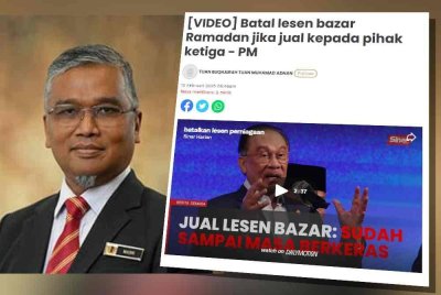 Masri. Anwar meminta DBKL membatalkan lesen kepada peniaga yang menjual petak kepada pihak ketiga.