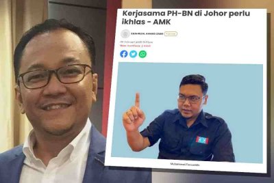 Mohd Lassim. Laporan Sinar Harian mengenai kerjasama PH-BN di Johor memerlukan pendekatan yang adil, ikhlas dan berasaskan kepada semangat perpaduan.