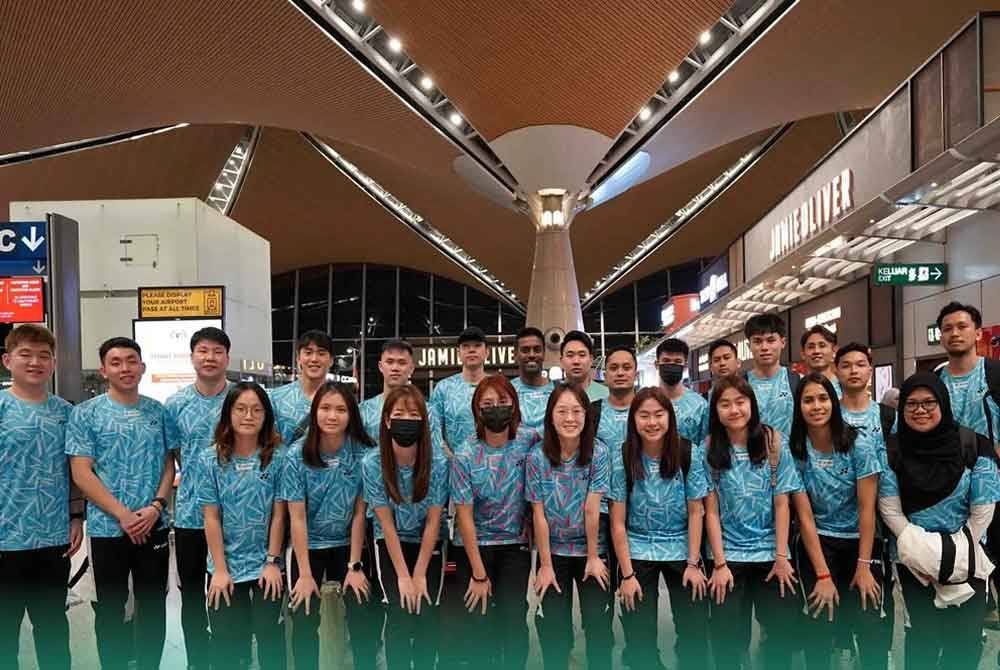 Barisan pemain yang membawa cabaran negara di BAMTC 2025.