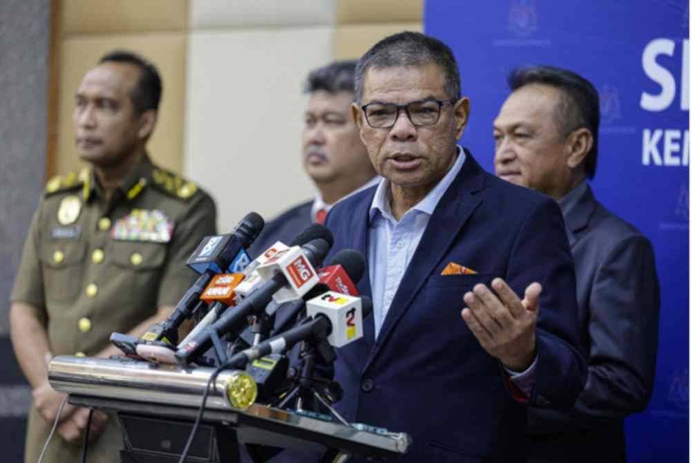 Saifuddin Nasution. Foto Bernama
