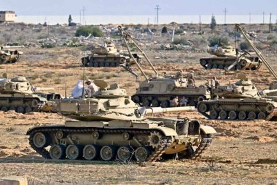 Unit kereta kebal IDF turut berundur dari koridor tersebut.