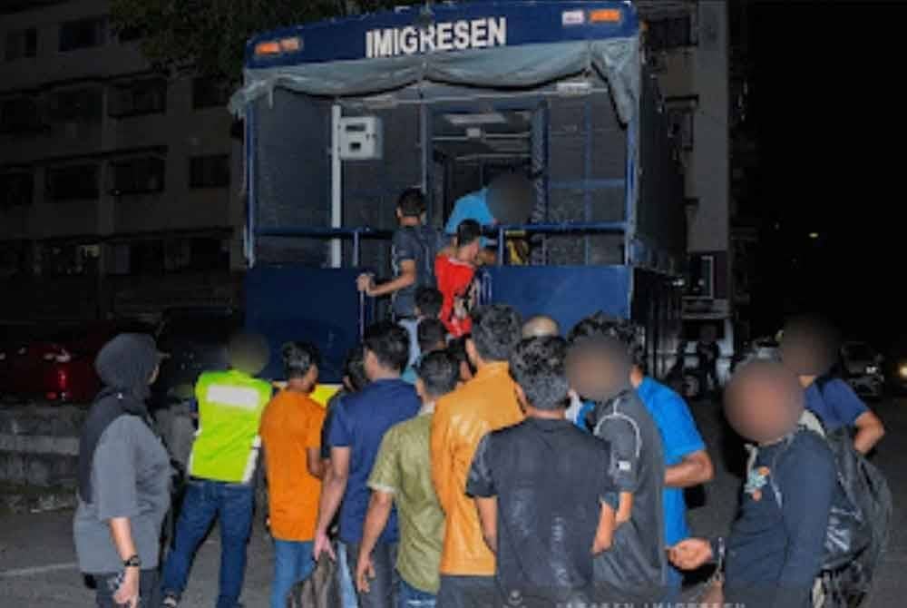 Kesemua PATI yang ditahan ditempatkan di Depot Imigresen Bukit Jalil untuk tujuan siasatan dan tindakan lanjut