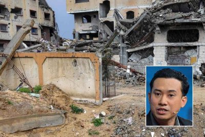 Hasrat Trump untuk menjadikan Gaza sebagai Riviera Asia Barat akan membawa pelbagai kesan jangka panjang yang kompleks. (Gambar kecil: Hussain Yusri) Foto AFP