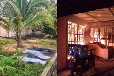 Seorang ibu bersama empat anaknya rentung selepas kediaman mereka di Kampung Berangan Enam, Umbai musnah dalam kebakaran pada awal pagi Khamis.