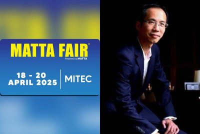 Pameran MATTA akan berlangsung bermula 18 sehingga 20 April di Pusat Pameran dan Perdagangan Antarabangsa Malaysia (MITEC), Kuala Lumpur. Gambar kanan: Nigel