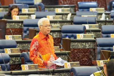 Ismail Sabri ketika Usul Menjunjung Kasih Titah Diraja di Dewan Rakyat pada Khamis.