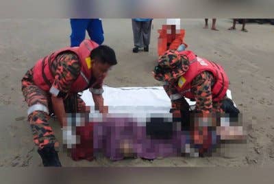 Mayat remaja lelaki ditemukan terdampar di Pantai Shahbandar selepas dikhuatiri lemas sejak petang Rabu.