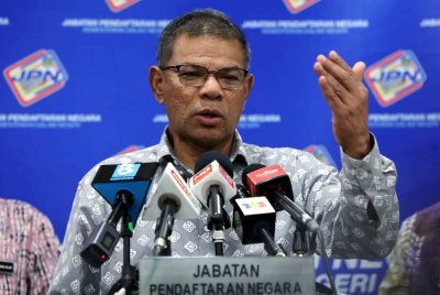 Saifuddin Nasution ketika sidang media pada Majlis Penyampaian Anugerah Inovasi Pendaftaran Negara (AIPN) 2024 di Dewan Balora Perdana, Jabatan Pendaftaran Negara, pada Khamis. Foto Bernama