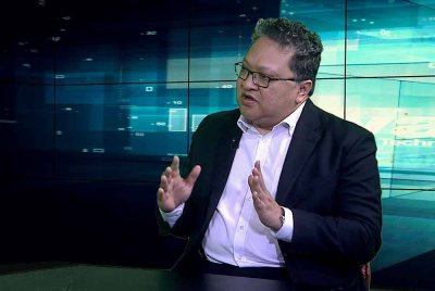 Sazali ditemui selepas program The Nation di Bernama TV bertajuk "Malaysia-Turkiye: Di Sebalik Perkongsian Strategik Komprehensif. Foto Bernama