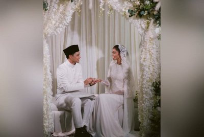Syafiq dan Mimi akhirnya bergelar suami isteri.