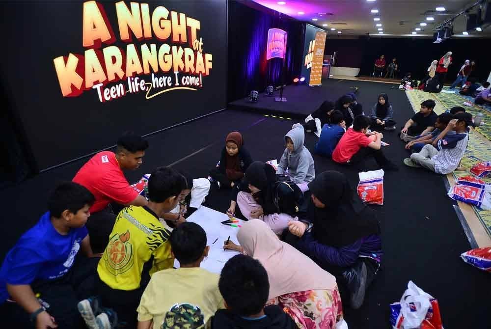 Pelbagai aktiviti disediakan sepanjang dua hari penganjuran program Night at the Karangkraf.