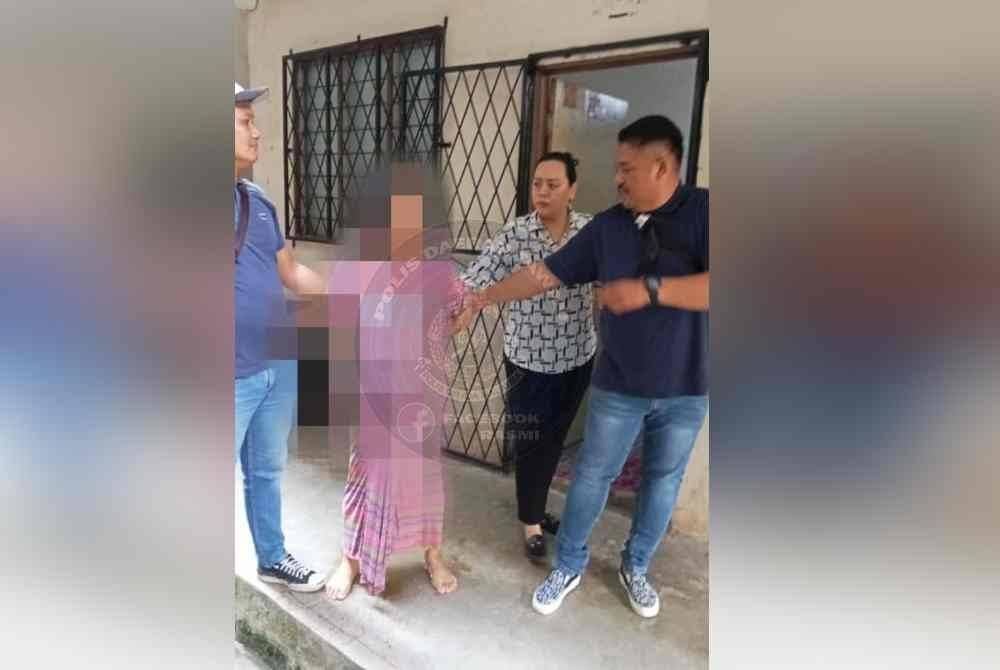 Wanita ditahan cederakan seorang kanak-kanak lelaki di kawasan PPR Batu 8, Jalan Apas, Tawau.