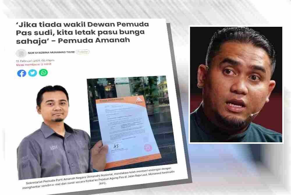 Laporan Sinar Harian pada Sabtu. Gambar kecil: Khairul Nadzir