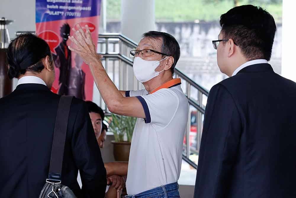 Kim Teng didakwa membuat penyataan yang melukakan perasaan berkaitan agama orang Islam dan perbuatan itu dilihat di Pejabat Pasti, Gombak pada 8 malam, 4 Jun 2024. Foto Bernama