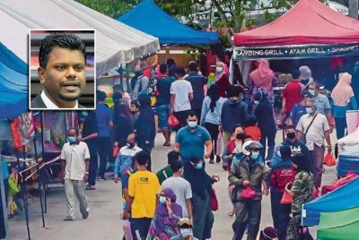 PBT akan bertindak lebih tegas dalam melakukan penguatkuasaan di bazar Ramadan di Negeri Sembilan bagi memastikan tiada pekerja dan peniaga warga asing berniaga di tapak tersebut - Gambar hiasan (Gambar kecil: J Arul Kumar)