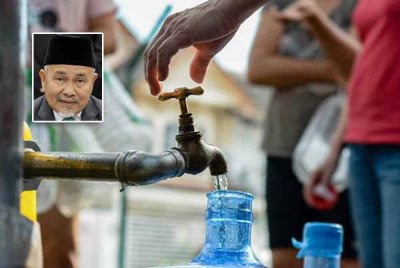 Penduduk sekitar Lembah Klang dan Putrajaya berdepan risiko margin rizab air rendah apabila musim kemarau tiba, ekoran kelewatan pembinaan LRA Sungai Rasau Fasa 1. Gambar hiasan (Gambar kecil: Tuan Ibrahim)