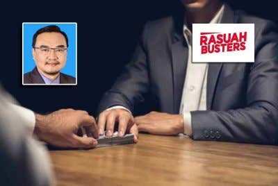 Kerajaan disaran lakukan lima langkah strategik membanteras gejala rasuah. Gambar kecil: Hasbullah