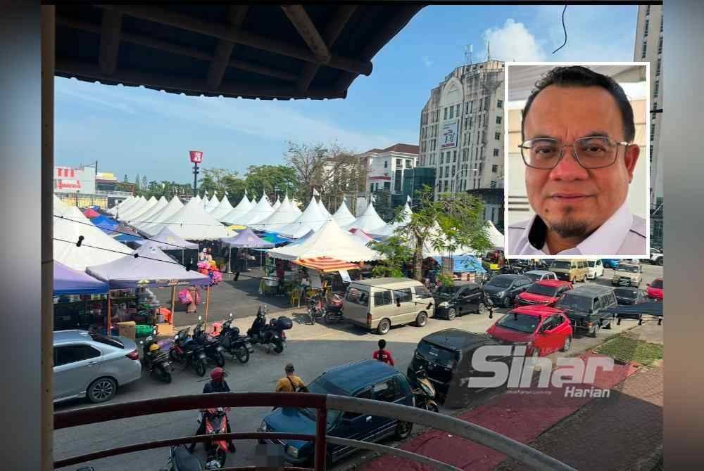Bazar Stadium Sultan Muhammad IV antara lokasi paling mendapat tumpuan setiap kali Ramadan. Gambar kecil: Hilmi. FOTO SINAR HARIAN-ADILA SHARINNI WAHID